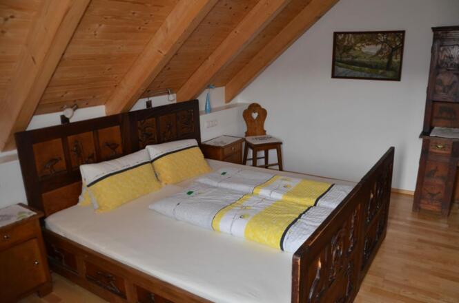 Schlafzimmer Fewo Teichblick