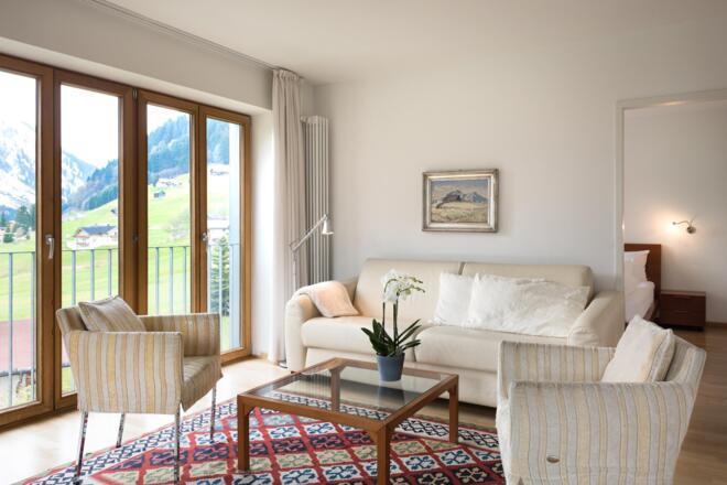 2 Raum Ferienwohnung Wohnbereich (2)