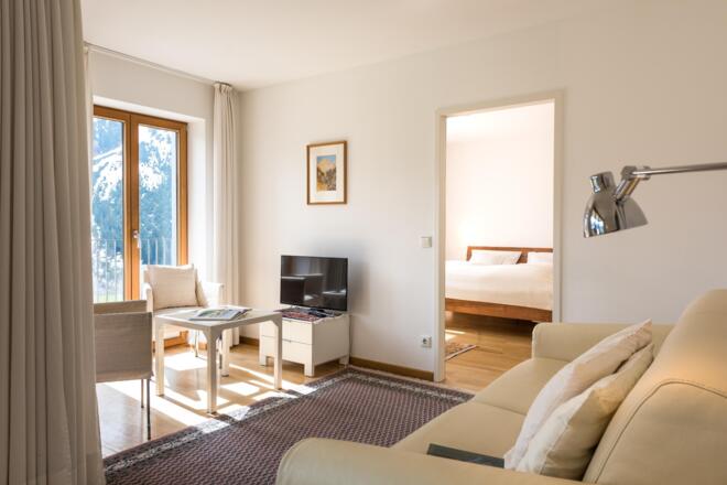 2 Raum Ferienwohnung Wohnbereich