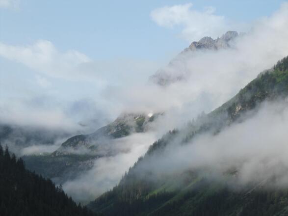 Wolkenspiel im Gemsteltal