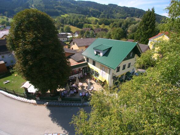 Fernsicht auf Wesenufer