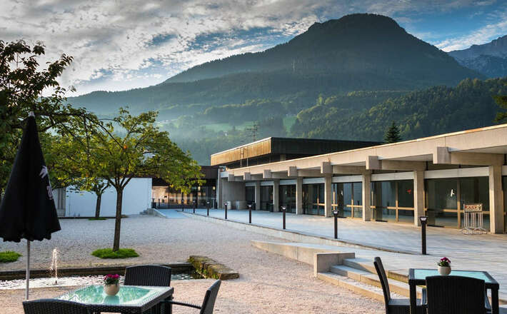 Blick vom AlpenCongress Berchtesgaden zum Kehlstein
