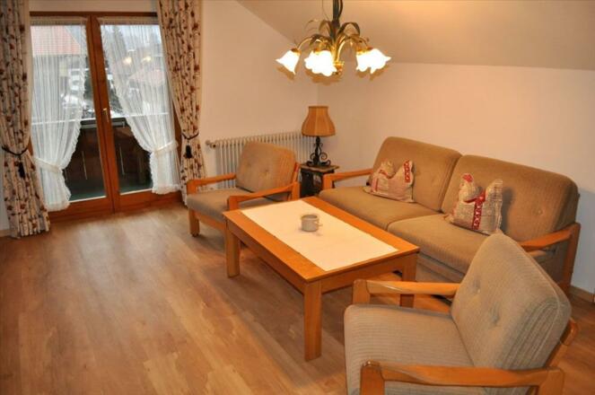 Wohnzimmer Fewo Bischof