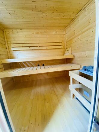 Innenbereich Sauna