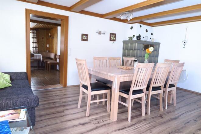 Ess-Wohnzimmer EG Ferienhaus