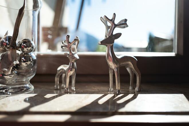 Schöne Deko darf nicht fehlen....