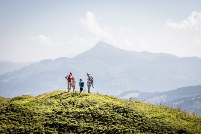 WanderspaĂź mit der Familie