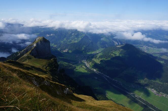 Ausbilck von der Kanisfluh