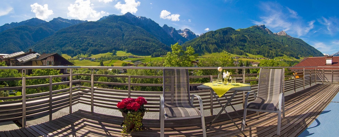 Aussicht   Pension Tina