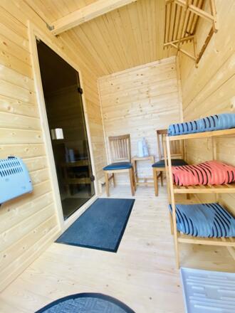Vorraum Sauna