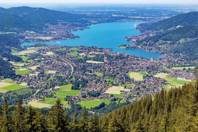 Herrlicher Panoramablick ins Tegernseer Tal