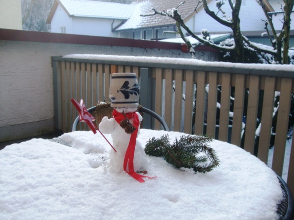 Auf der Terrasse