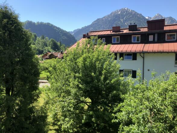 Blick von beiden Balkone