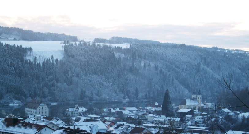 Blick auf Obernzell