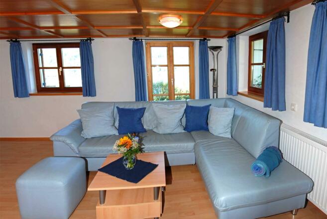 Wohnzinmmer Alpseepanorama