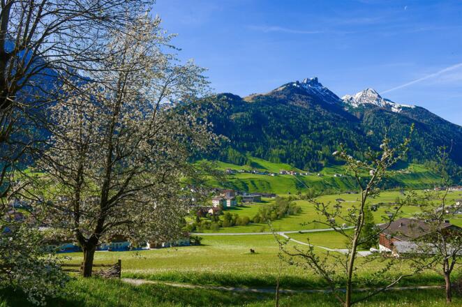 Ausblick -  Pension Tina -  Neustift im Stubai