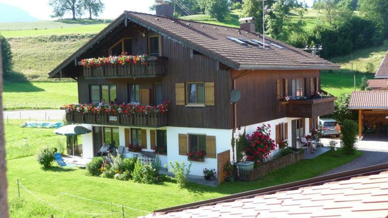 Südost-Ansicht der Ferienwohnung Schroth