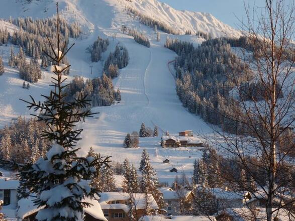 Aussicht beim Frühstück