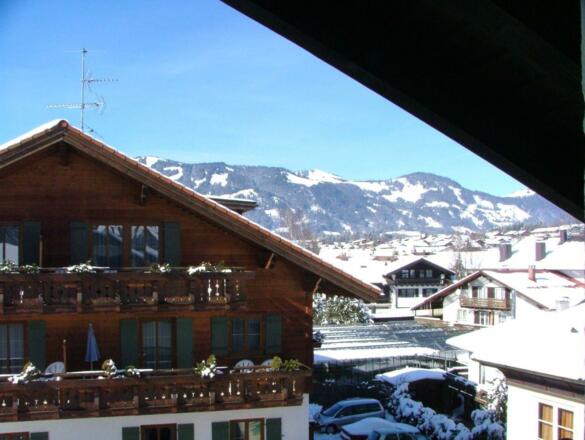 Fensterblick - Ferienwohnung Schleichert