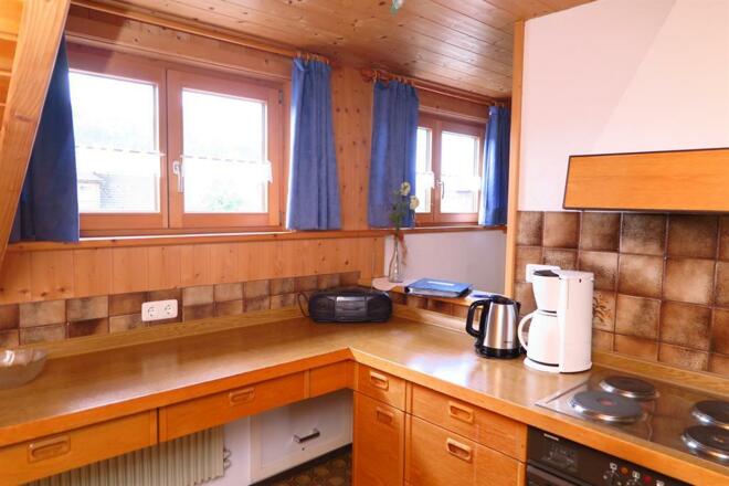 Küche 2.OG Ferienwohnug Felsenblick