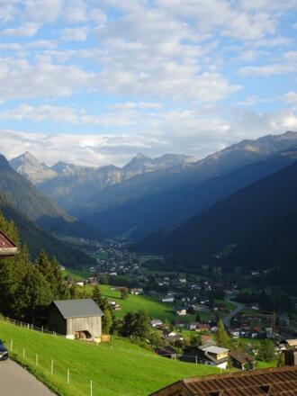 Blick in das Silvrettagebirge