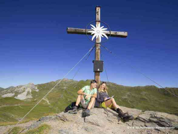 Grüblspitze in den Tuxer Alpen
