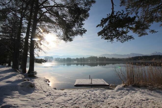 Winter am Schmuttersee