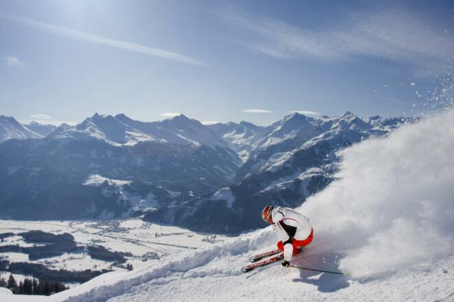Mit Blick auf die Hohen Tauern