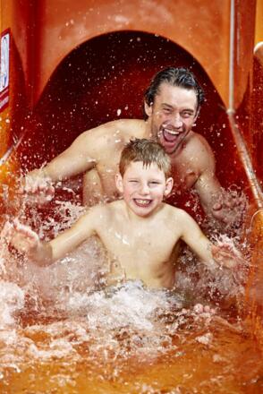 56 Meter Röhrenrutsche