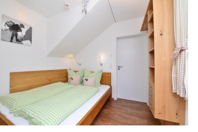 kleines Schlafzimmer  "Gipfelstürmer"