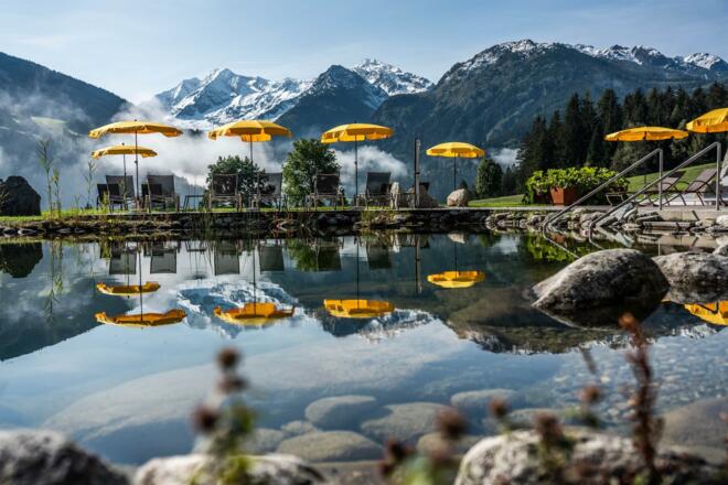 Aussicht Schwimmbiotop