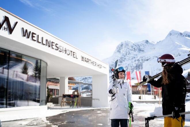 Ab auf die Piste - direkt vor der Haustür