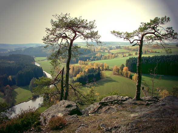 Aussichtspunkt Petersgrat bei Joditz