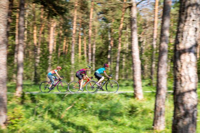 Radeln im Naturschutzgebiet