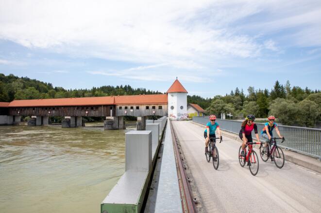 Radeln an der Isar