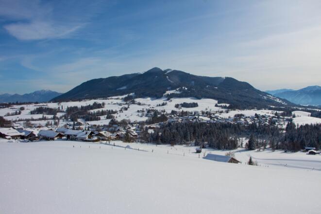 Blick vom Wetzsteinrücken Richtung Hörnle