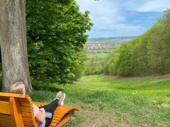 Rast am Kapellenkreuzweg Hammelburg