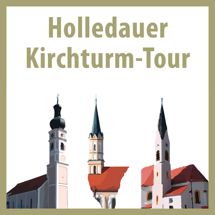 Markierung Holledauer Kirchturm-Tour