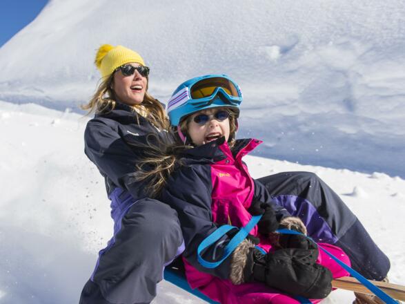 Rodeln am Sonnenkopf