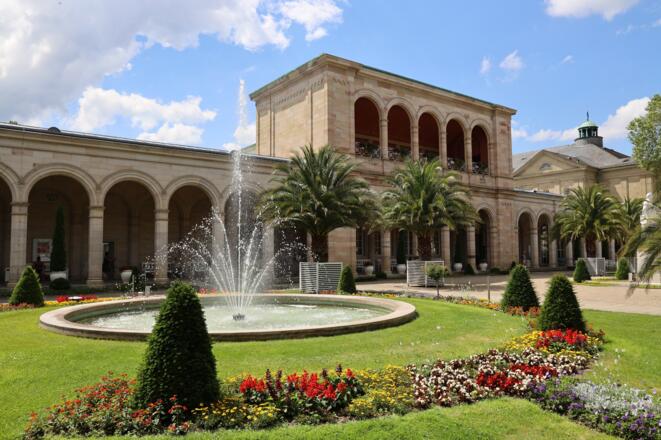 Im Kurpark von Bad Kissingen