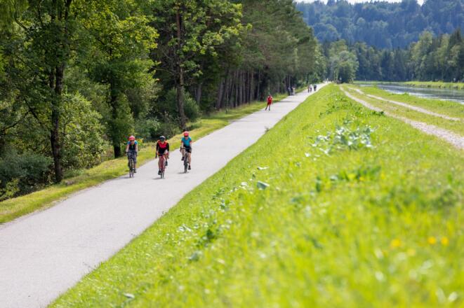 Radeln in der Pupplinger Au