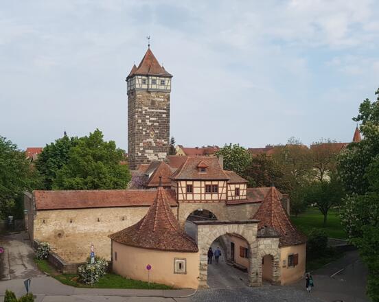 Röderbastei, auf geradem Weg vom Hotel aus gelangen Sie hier in die Altstadt