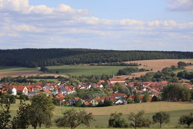 Blick auf Thulba