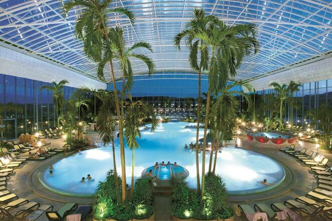 THERME BaWö Abendstimmung