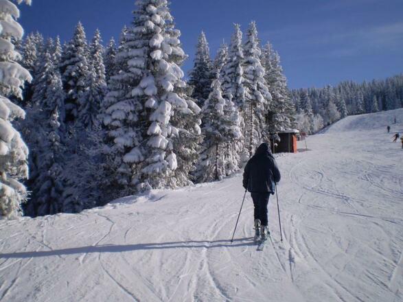 Skitour Richtung Hornspitz