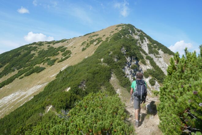Gratverlauf zur Notkarspitze