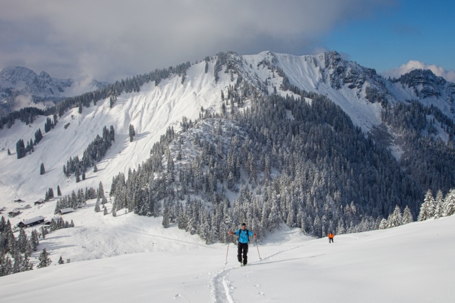 Aufstieg von der Firstalm zur Brecherspitze