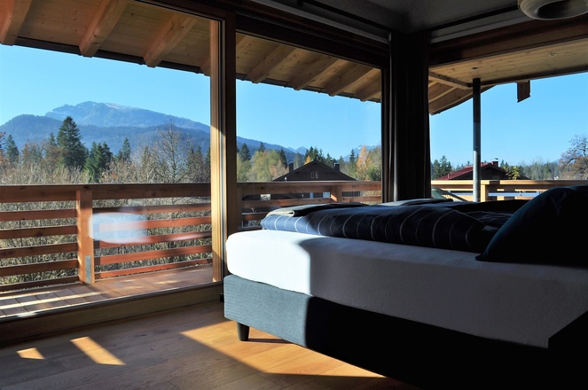 Aussicht Schlafzimmer Eltern