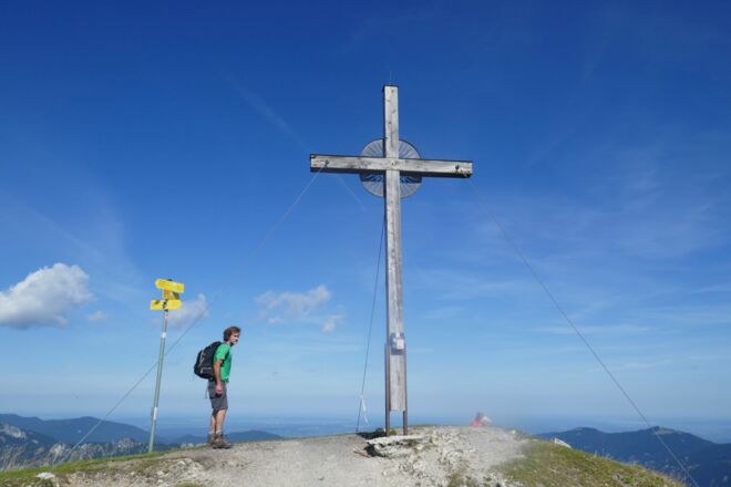 Gipfelkreuz der Notkarspitze