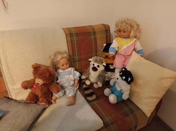 Bärenecke für die Kleinen, Gitterbett